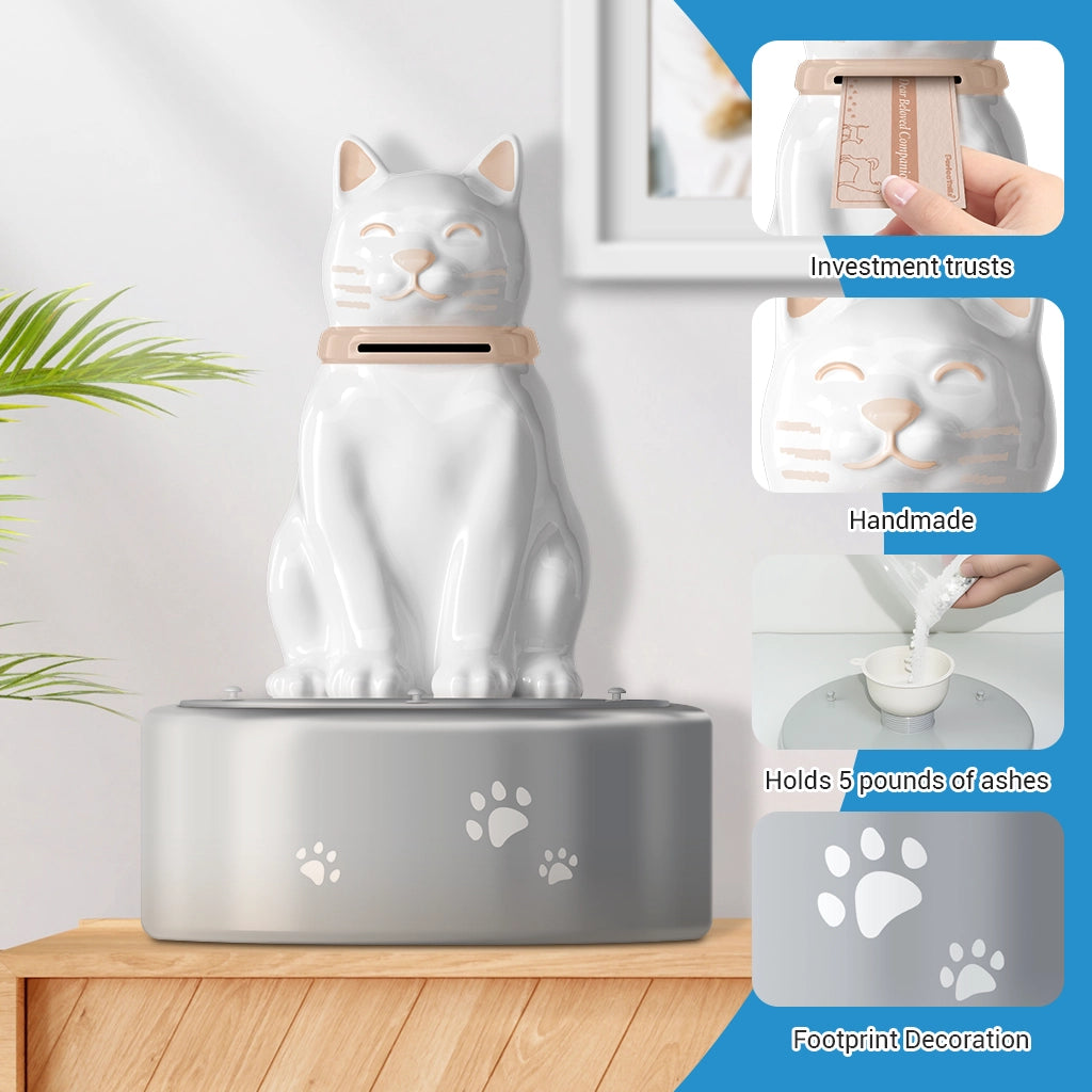 Memorial Keepsake Large Capacity Pet Urn for Ashes