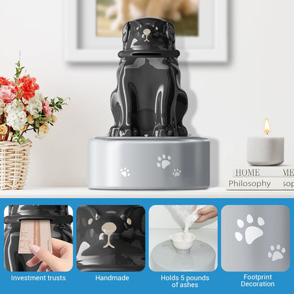 Memorial Keepsake Large Capacity Pet Urn for Ashes